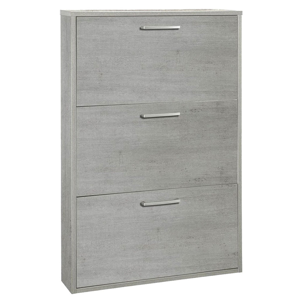 Scarpiera a 3 ante a ribalta cm. 65x15x100h- Color Cemento by CeramicStore | Lo specialista del tuo bagno