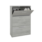  Scarpiera a 3 ante a ribalta cm. 65x15x100h- Color Cemento by CeramicStore | Lo specialista del tuo bagno