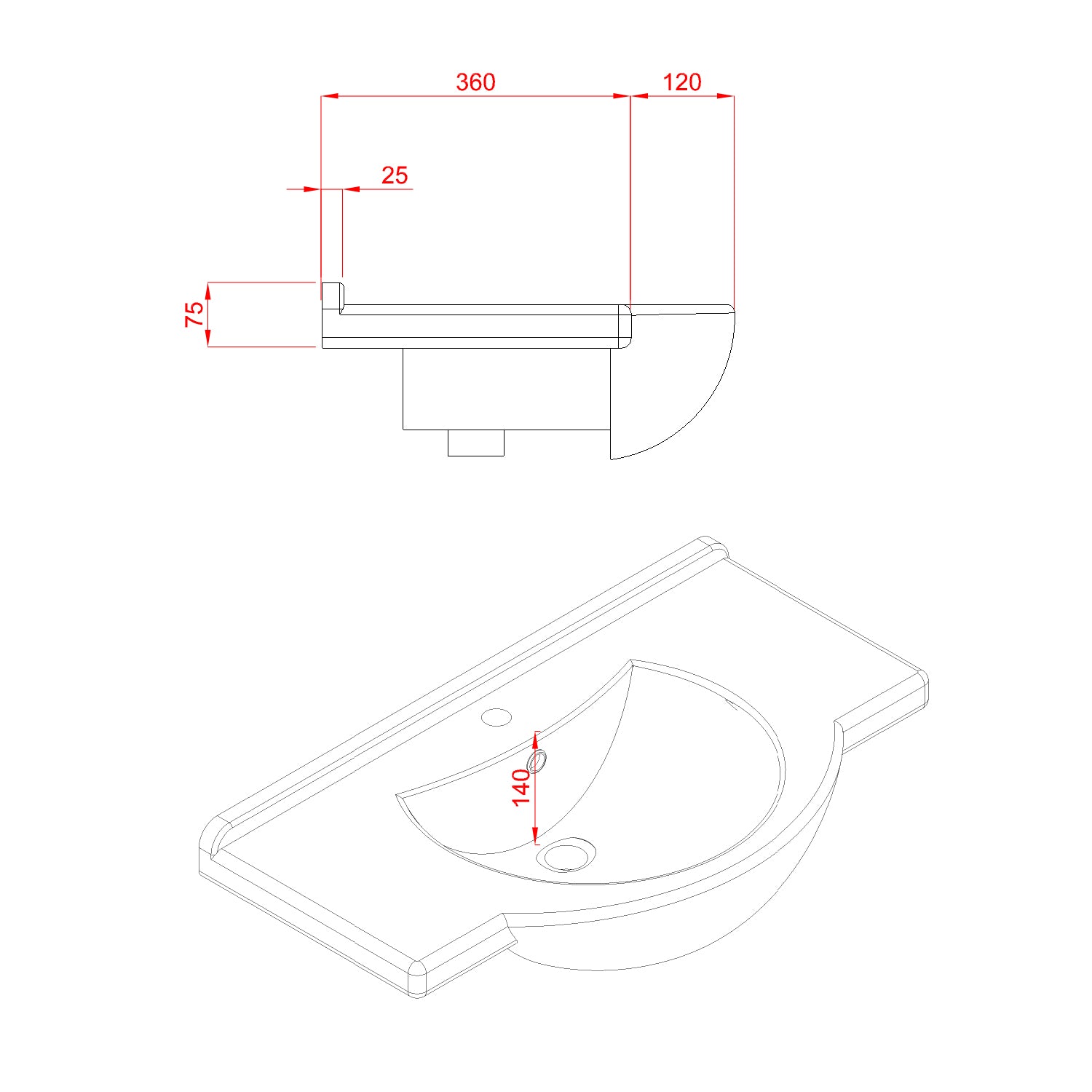  Mobile bagno a terra modello Rimini08 cm 85x195x48 rovere nabucco by CeramicStore | Lo specialista del tuo bagno