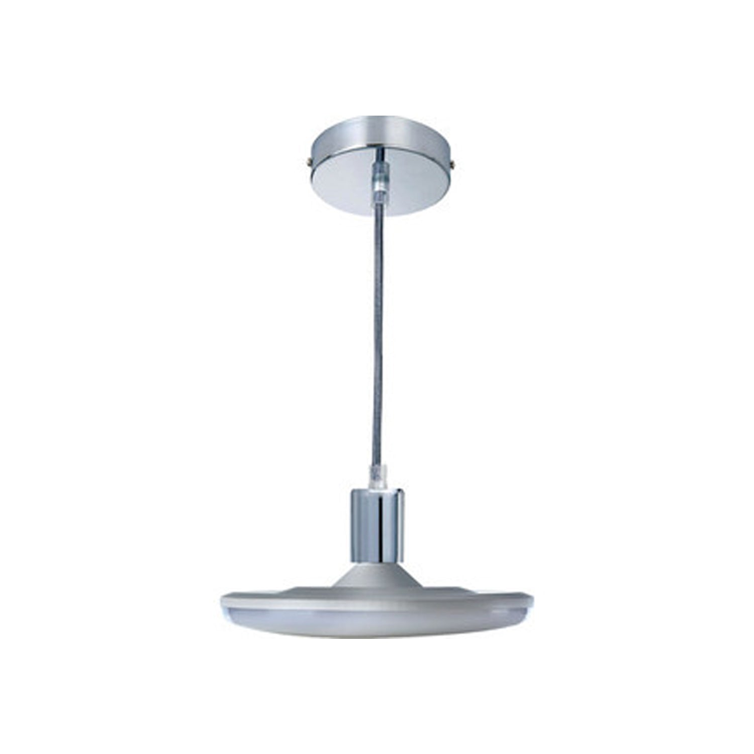 Lampadario Led a sospensione in metallo à¸ 20 cm - Cromato by CeramicStore | Lo specialista del tuo bagno