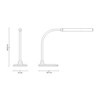  Lampada a Led con braccio regolabile modello Slim - Bianco by CeramicStore | Lo specialista del tuo bagno