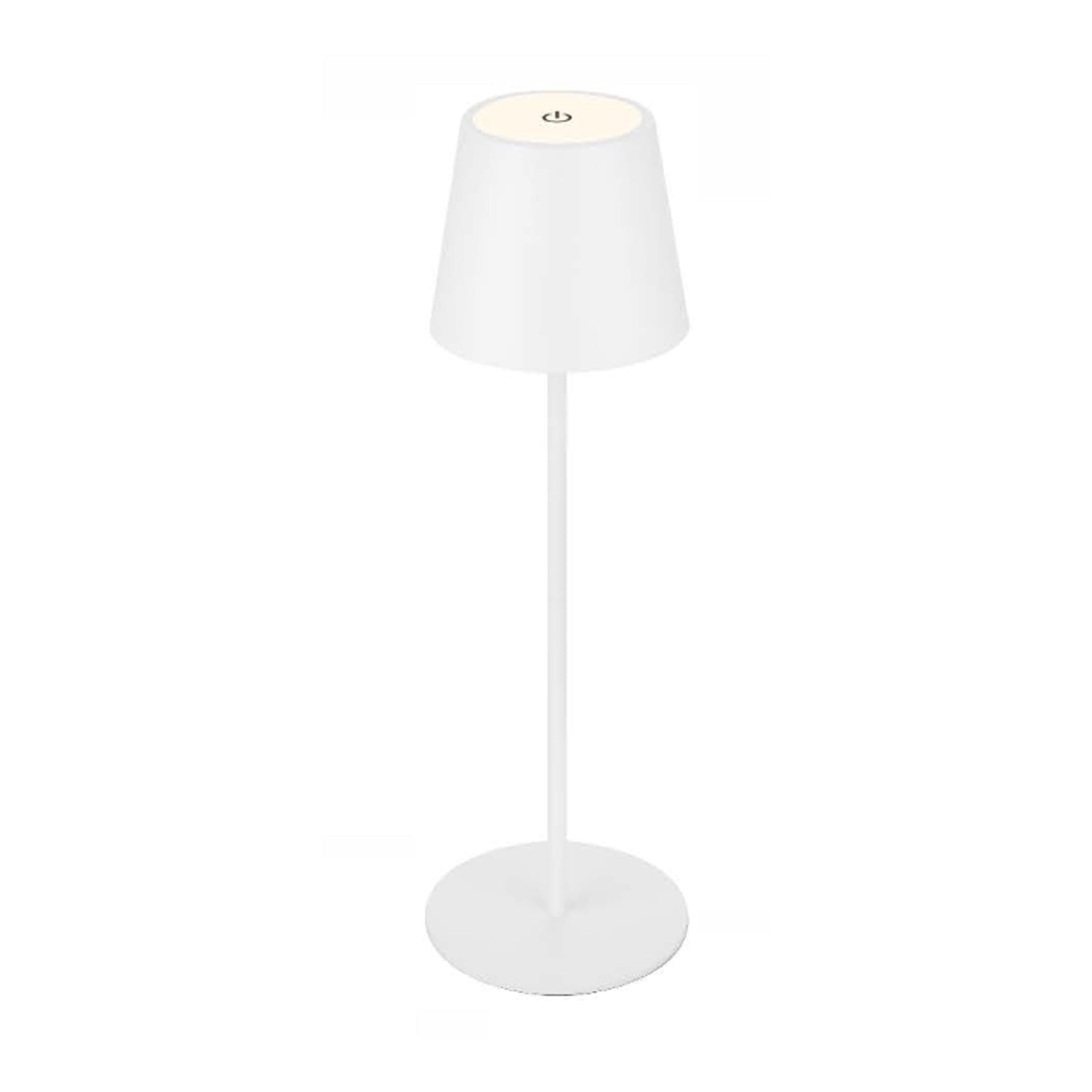 Lampada da tavolo in plastica con batteria ricaricabile - Bianco by CeramicStore | Lo specialista del tuo bagno