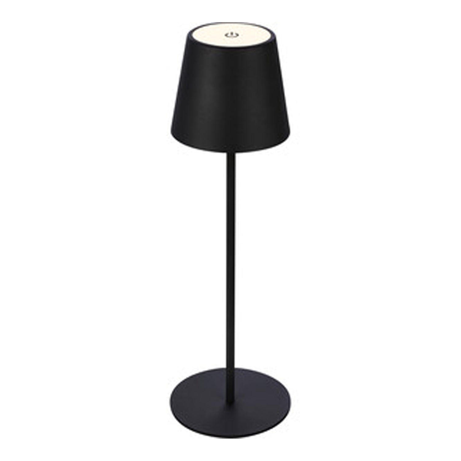 Lampada da tavolo in plastica con batteria ricaricabile - Nero by CeramicStore | Lo specialista del tuo bagno