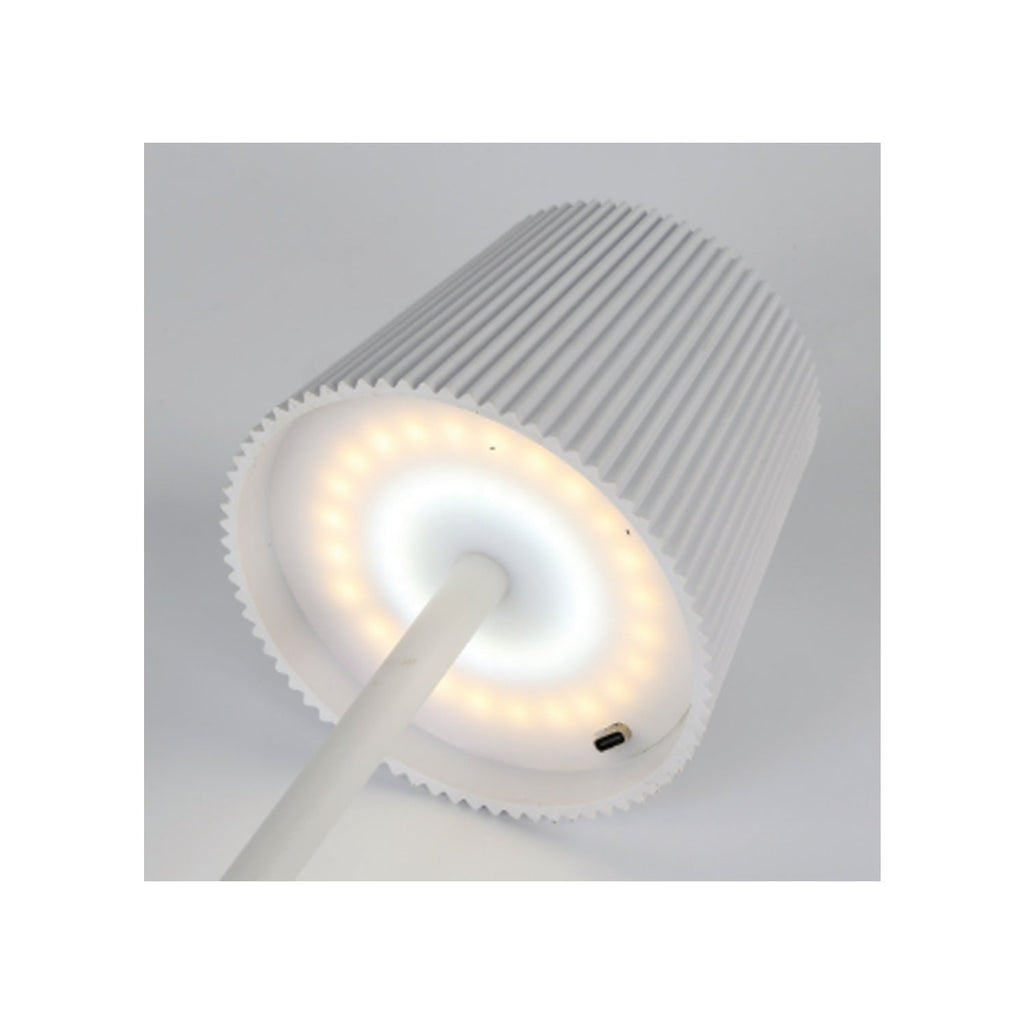  Lampada da tavolo a Led ricaricabile - Bianco by CeramicStore | Lo specialista del tuo bagno