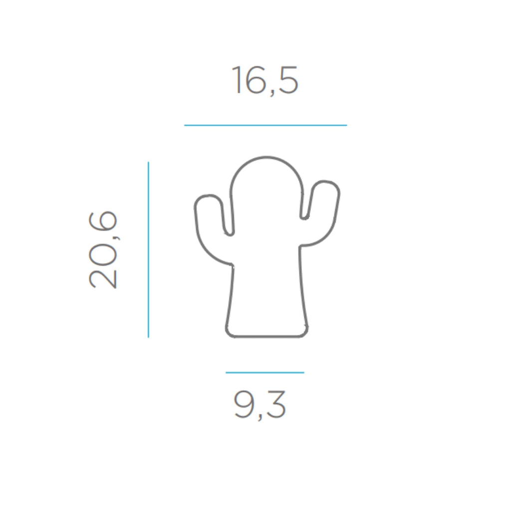  Lampada da tavolo modello Panchito con batteria ricaricabile - Bianco by CeramicStore | Lo specialista del tuo bagno