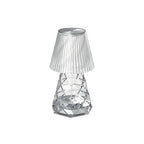 Lampada ricaricabile modello Lola - Bianco traslucido effetto specchio by CeramicStore | Lo specialista del tuo bagno