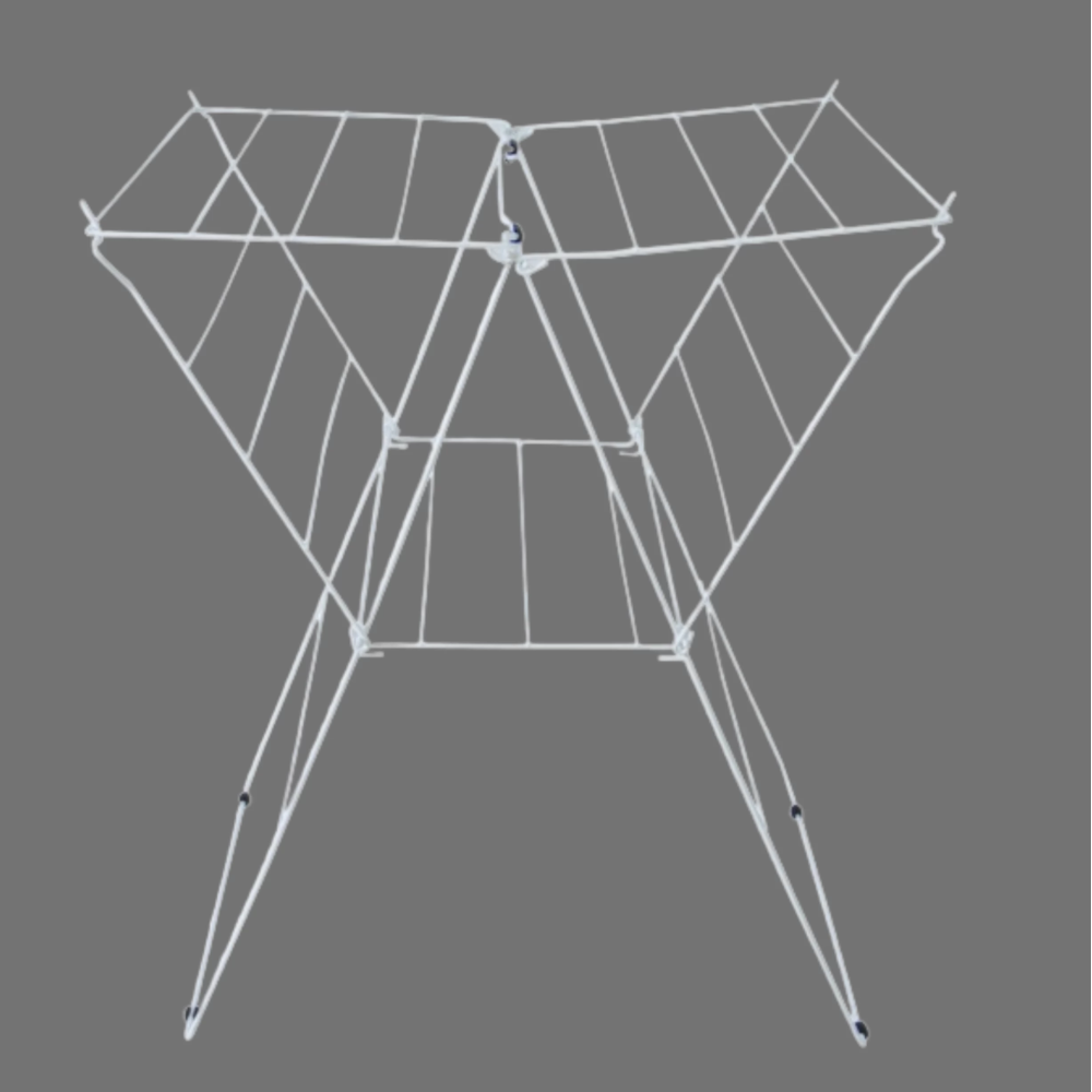  Stendibiancheria Tetra 13m in acciaio bianco by CeramicStore | Lo specialista del tuo bagno