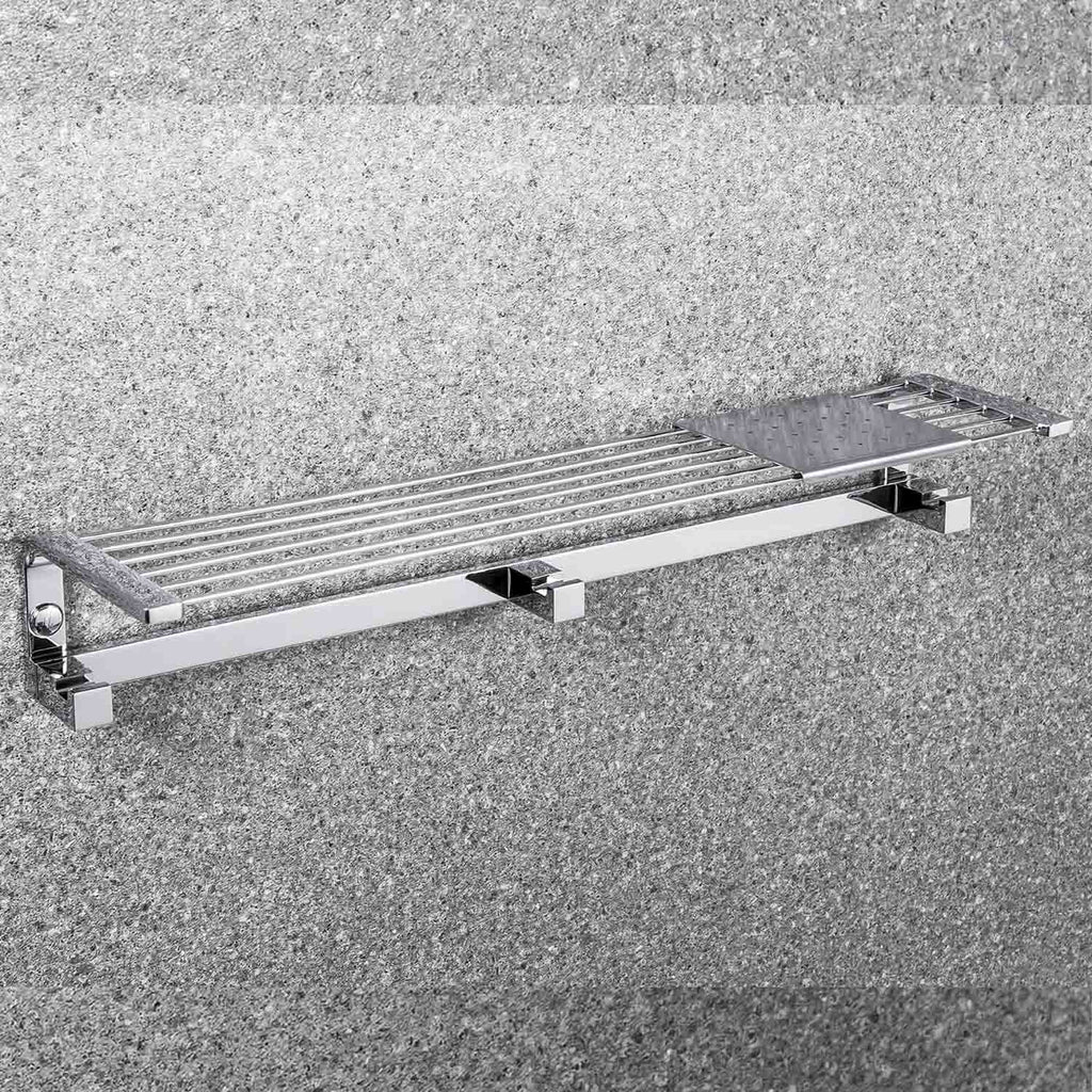  Mensola con ganci appenditutto in ottone Time di Colombo Design