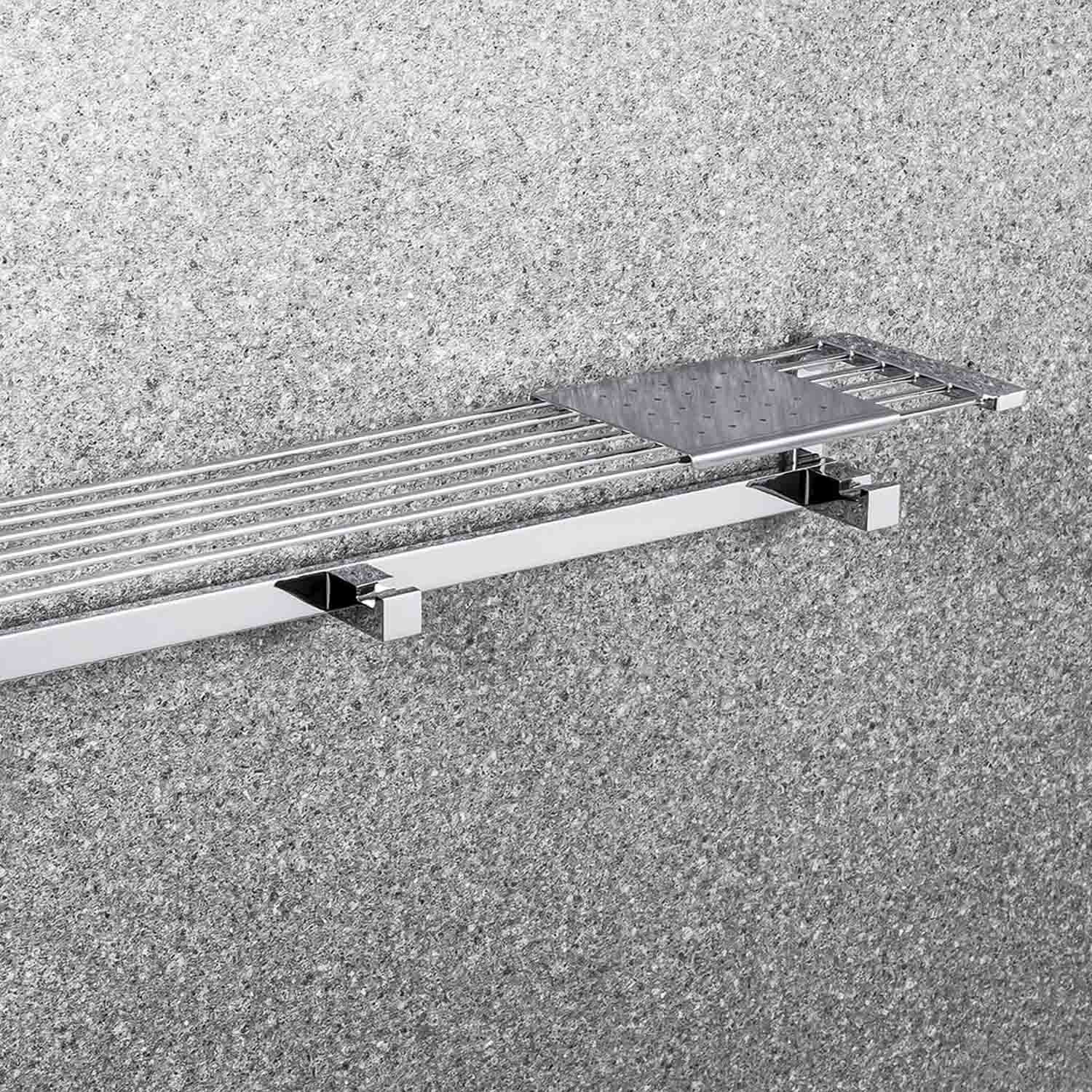  Mensola con ganci appenditutto in ottone Time di Colombo Design