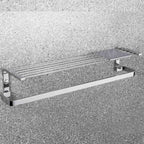  Mensola con porta salvietta in ottone Time di Colombo Design