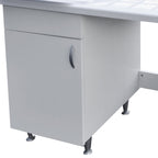  Mobile coprilavatrice 60X108 con lavatoio lavanderia e piano di appoggio. Versione con lavatrice a Destra by CeramicStore | Lo specialista del tuo bagno