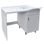 Mobile coprilavatrice cm 60X108 con lavatoio e piano di appoggio. Versione con lavatrice a Sinistra by CeramicStore | Lo specialista del tuo bagno