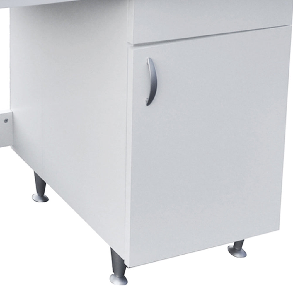  Mobile coprilavatrice cm 60X108 con lavatoio e piano di appoggio. Versione con lavatrice a Sinistra by CeramicStore | Lo specialista del tuo bagno