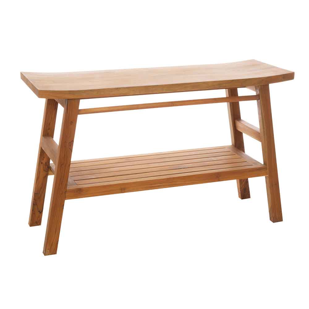 Mobile da bagno Consolle in teak Cipi ZENXXL per lavabo da appoggio by CeramicStore | Lo specialista del tuo bagno