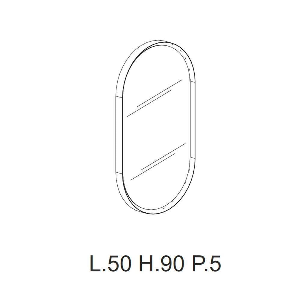  2 specchi e 2 mensole - Verde Timo by CeramicStore | Lo specialista del tuo bagno