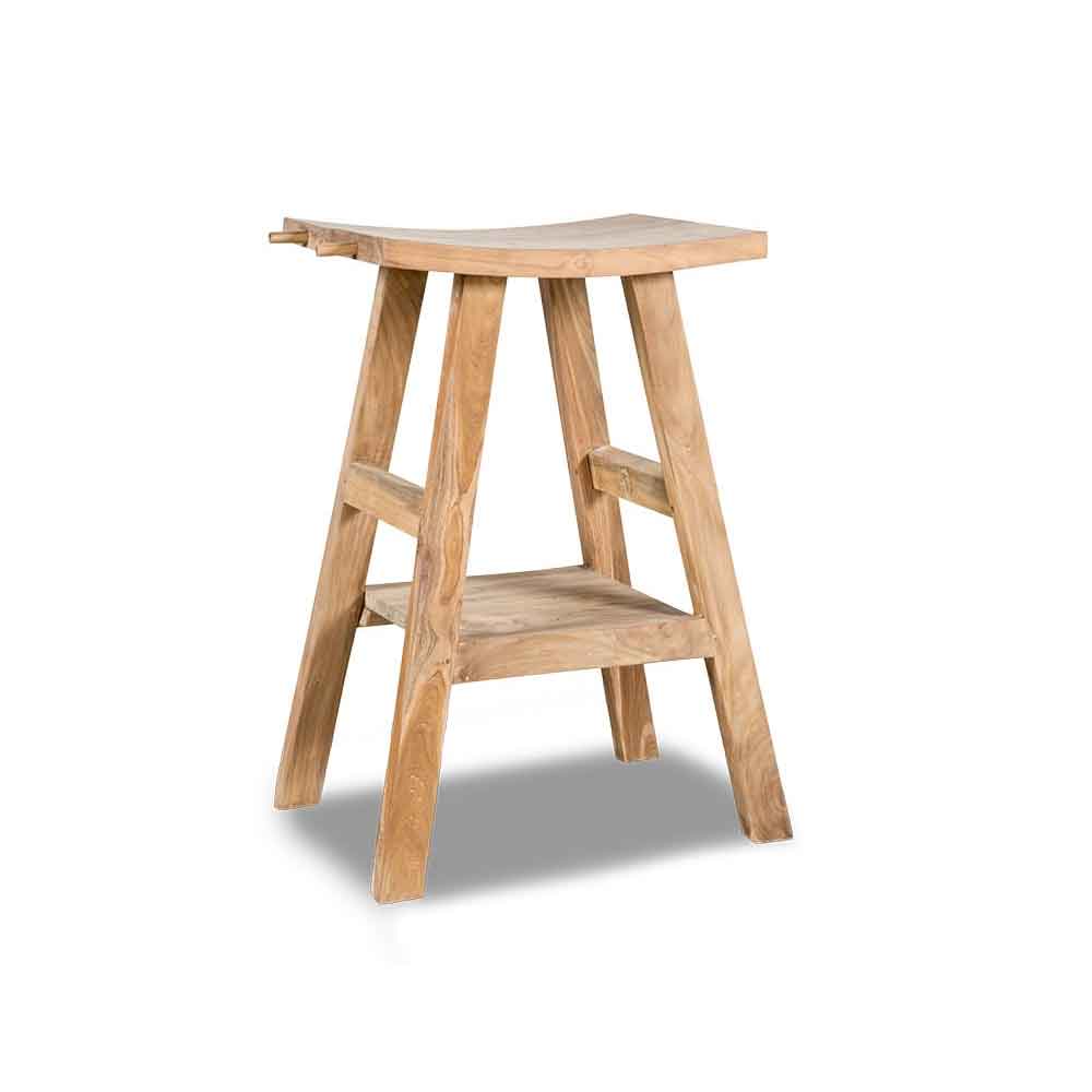 Consolle da bagno in teak Cipà¬ modello Zen - Naturale by CeramicStore | Lo specialista del tuo bagno