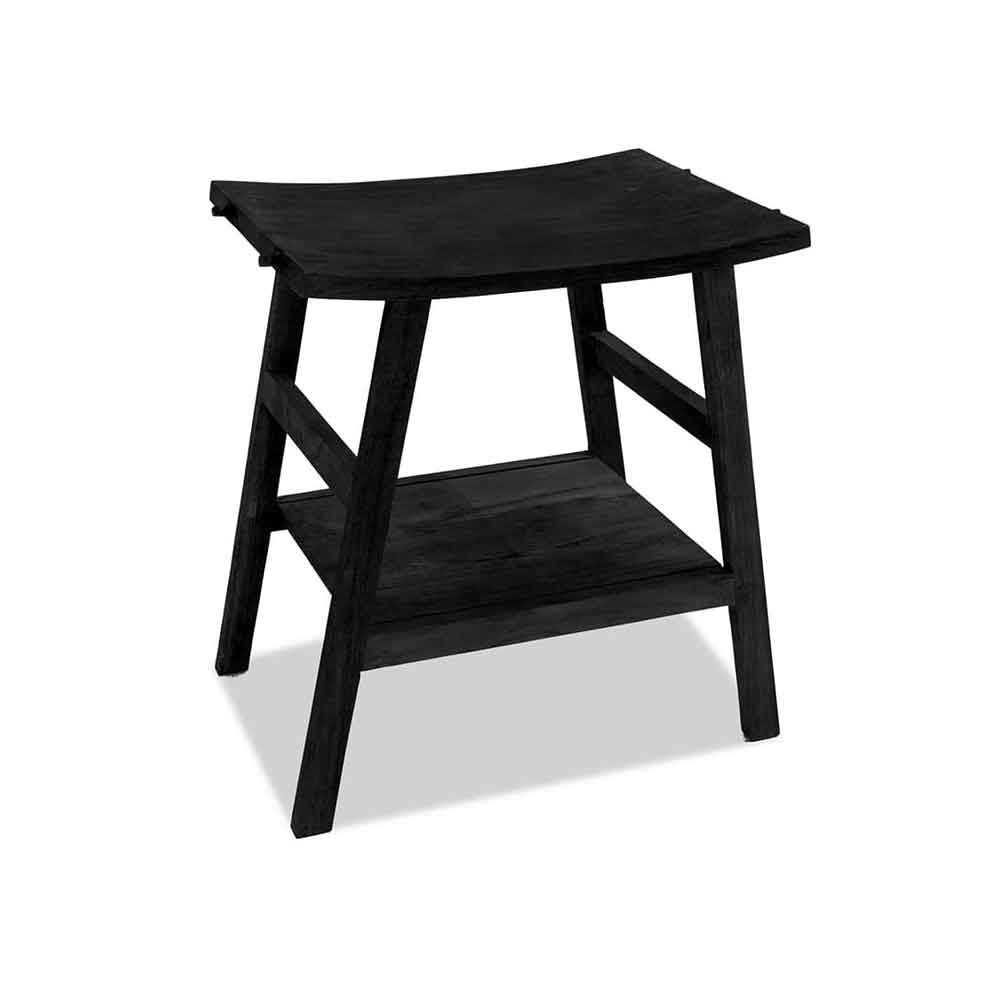 Consolle da bagno in teak Cipà¬ modello Zen - Nero by CeramicStore | Lo specialista del tuo bagno