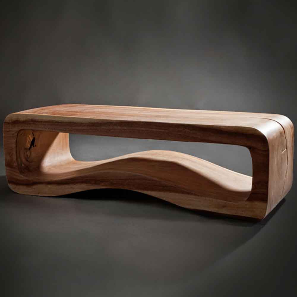 Panca in legno Massello di Suar CIPI OTTOPANCA by CeramicStore | Lo specialista del tuo bagno