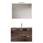 Mobile bagno sospeso con base