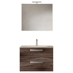 Mobile bagno sospeso con base