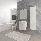 Mobile bagno sospeso con lavabo