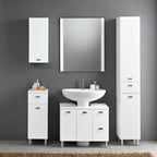 Mobile bagno a terra modello Rimini11 cm 132x195x43