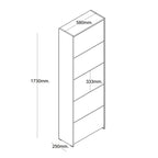  Scarpiera a 5 ante a ribalta - Bianco Vintage by CeramicStore | Lo specialista del tuo bagno