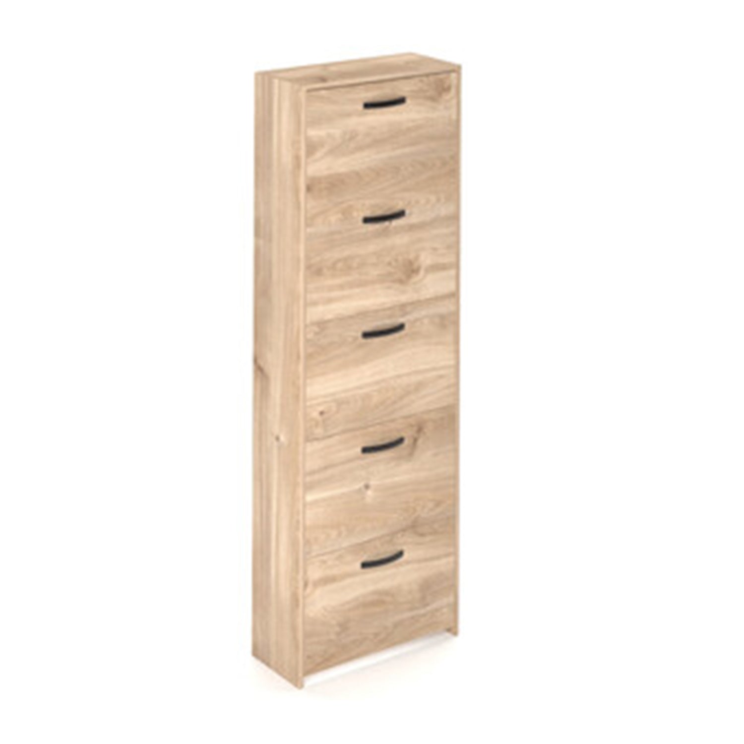 Scarpiera a 5 ante a ribalta - Rovere miele by CeramicStore | Lo specialista del tuo bagno