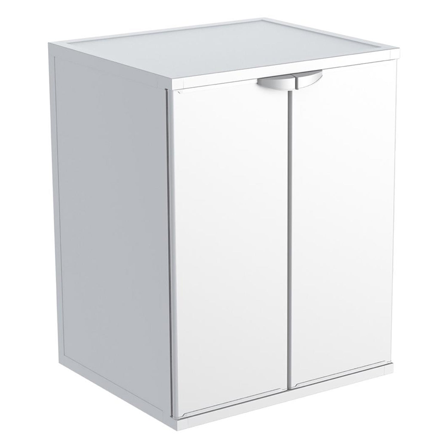 Mobile coprilavatrice a due ante in pvc cm 68