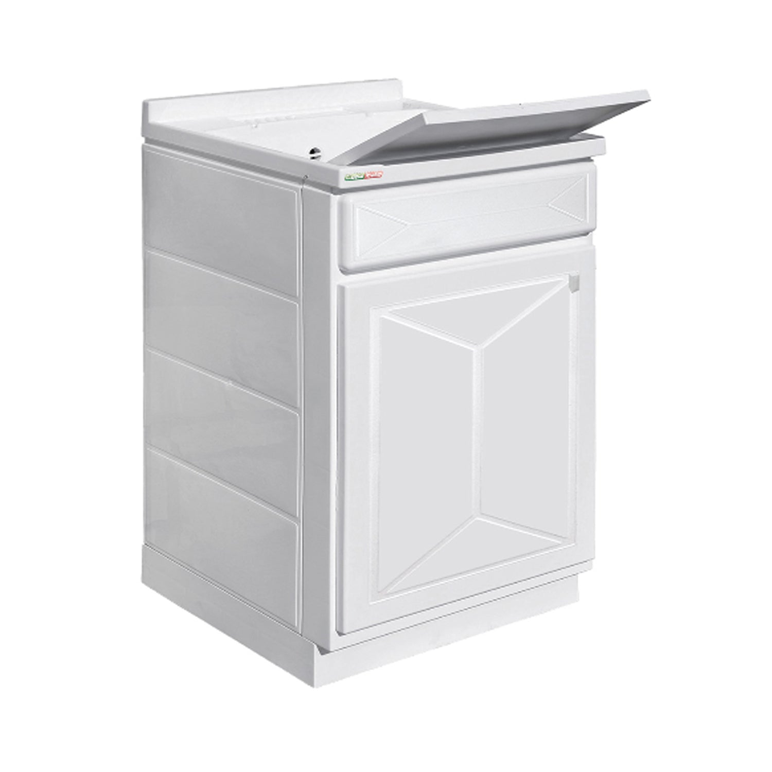  Lavatoio modello TopLine-Plus 45x60 cm 1 anta - bianco by CeramicStore | Lo specialista del tuo bagno