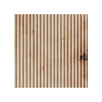  Mobile bagno sospeso cannettato con lavabo e specchio tondo cm 60 colore rovere oro - Cubi&Co Collezione Pure by CeramicStore | Lo specialista del tuo bagno