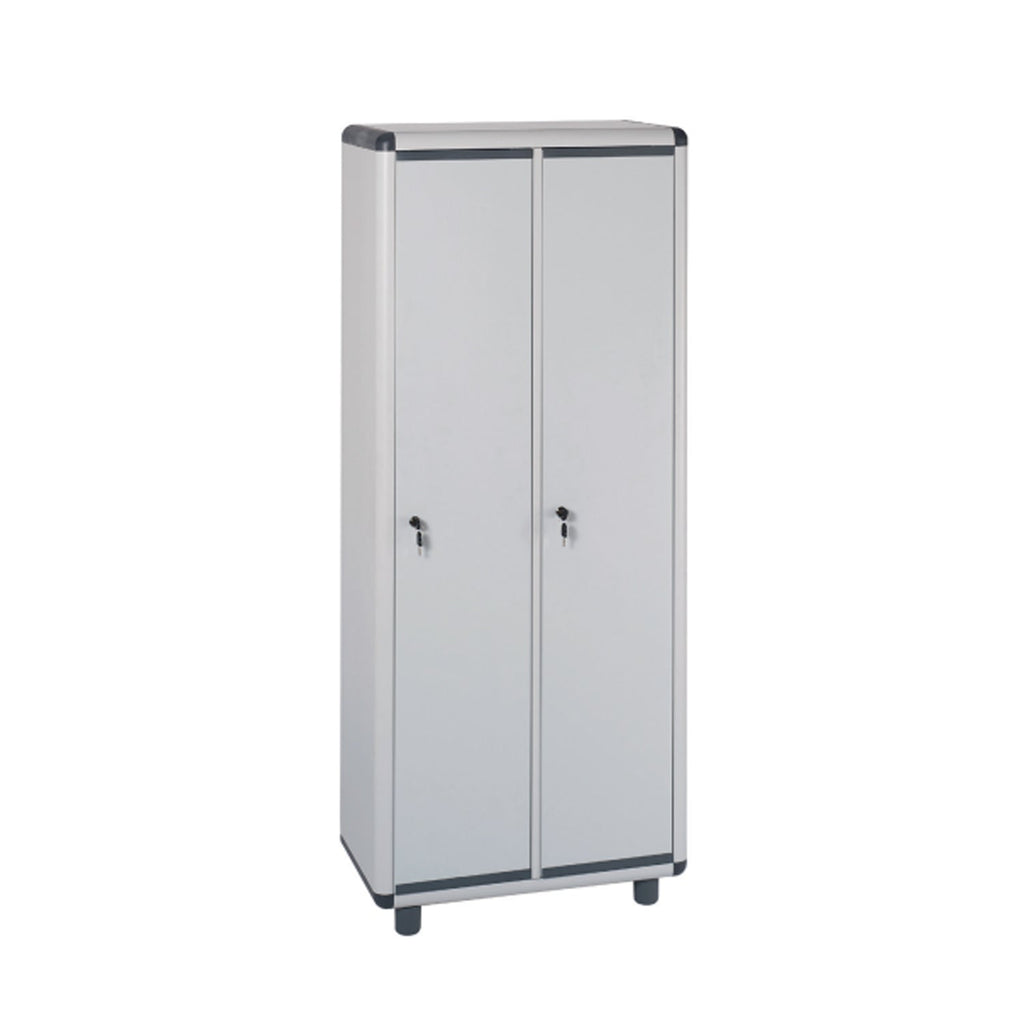 Armadio spogliatoi a due posti per esterno/interno - Grigio by CeramicStore | Lo specialista del tuo bagno