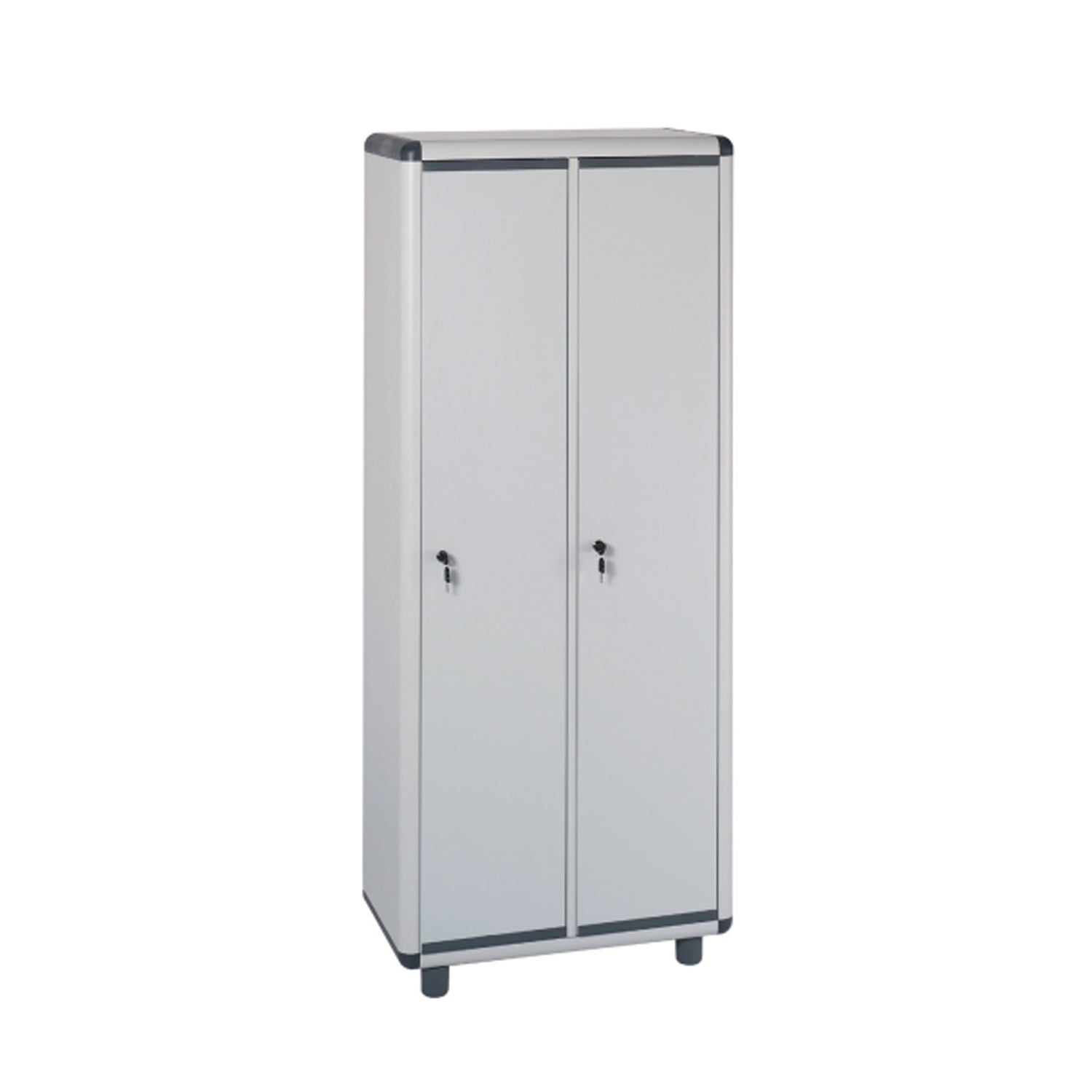 Armadio spogliatoi a due posti per esterno/interno - Grigio by CeramicStore | Lo specialista del tuo bagno