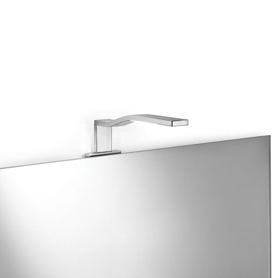 Lampada specchio a Led in alluminio cromato Lineabeta Ciari Distanza dallo specchio cm 20 by CeramicStore | Lo specialista del tuo bagno