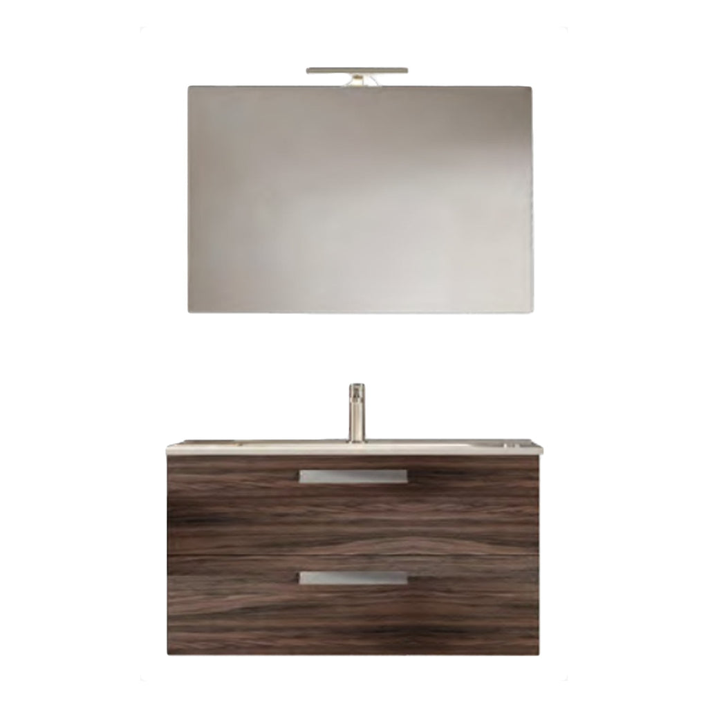Mobile bagno sospeso con base