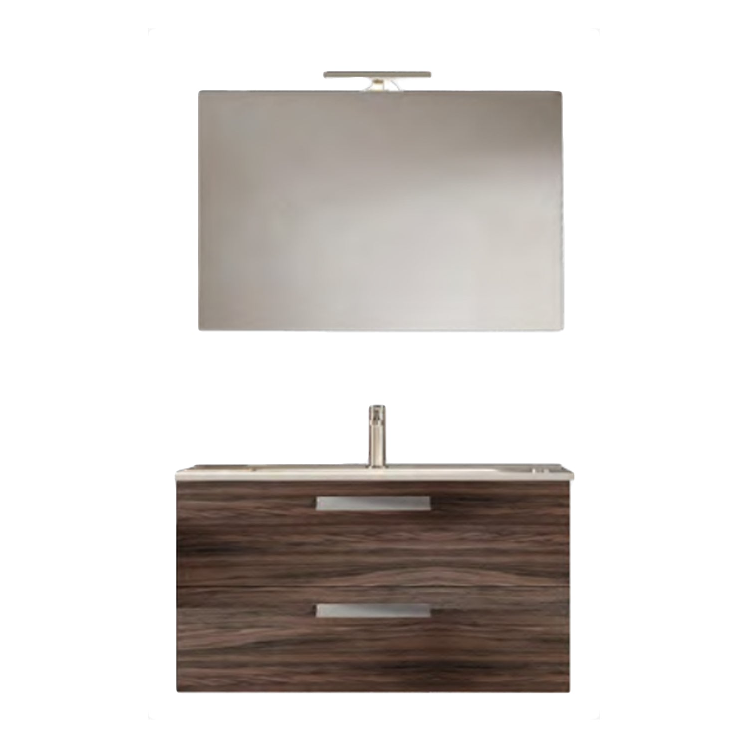 Mobile bagno sospeso con base