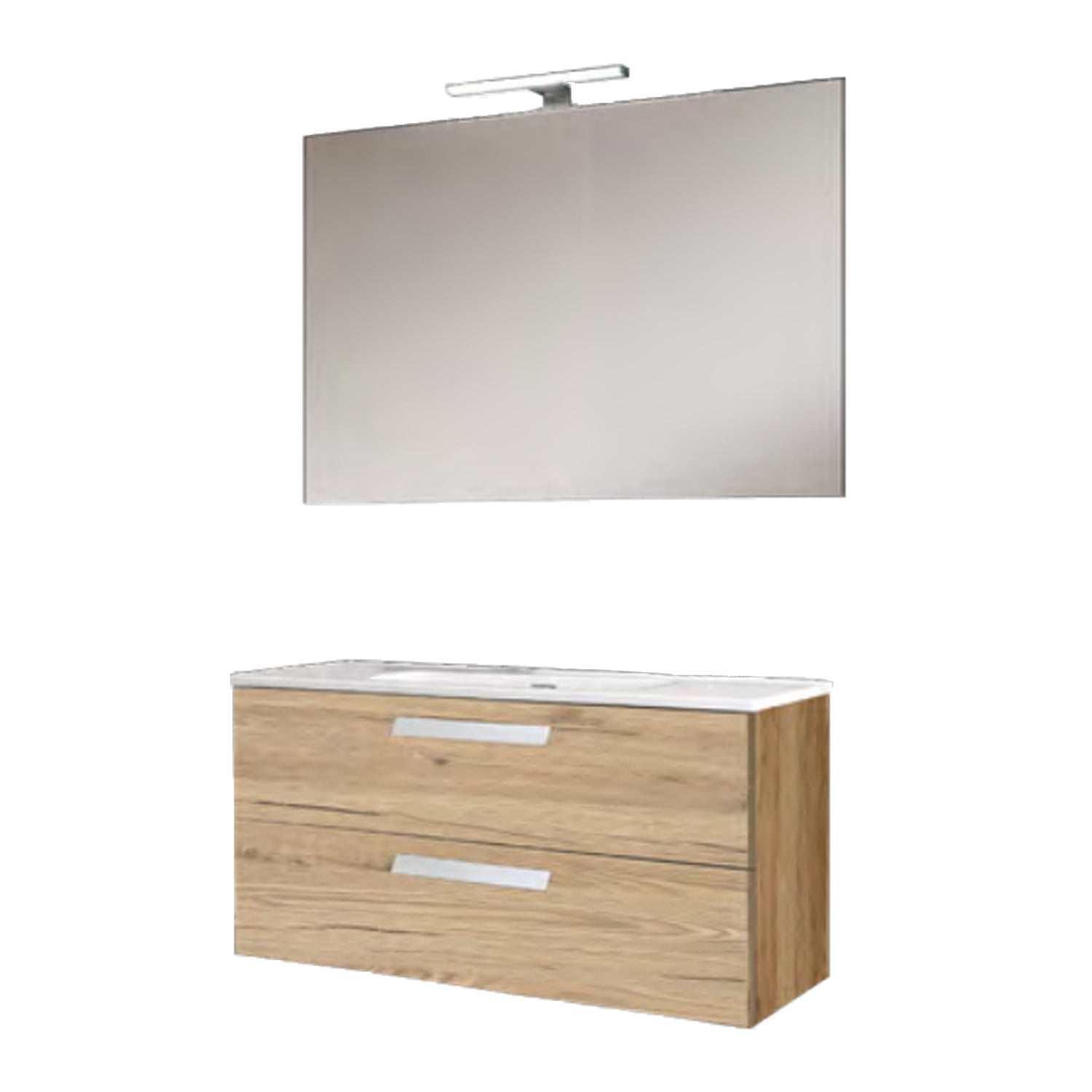 Mobile bagno sospeso con base