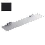 Mensola in ottone nero e vetro Look di Colombo Design