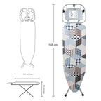  Asse da stiro a vapore con poggiaferro in Acciaio - Multicolore by CeramicStore | Lo specialista del tuo bagno