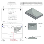  Mobile bagno sospeso cm 100 con lavabo e specchiera modello Mia finitura Olmo Caffà¨/Bianco Lucido by CeramicStore | Lo specialista del tuo bagno