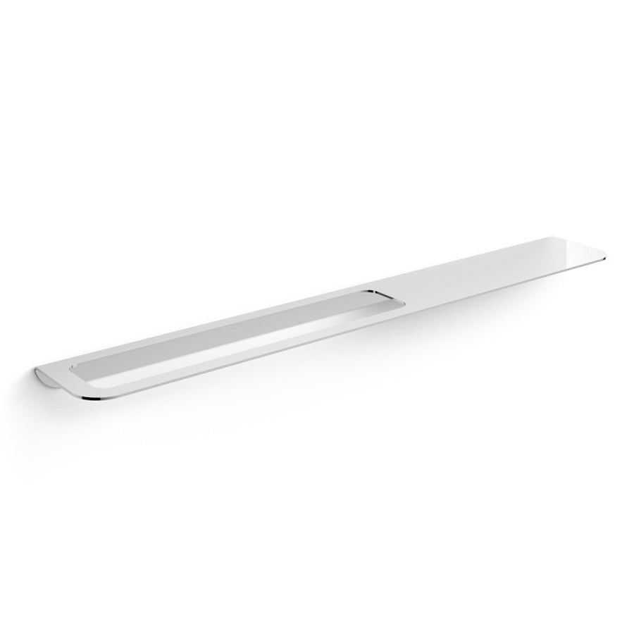 Mensola porta asciugamani SX di Lineabeta collezione Roersa cm 80 in Acciaio Inox Lucido
