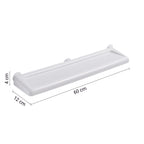  Mensola 60 cm di Gedy serie Junior - Bianco