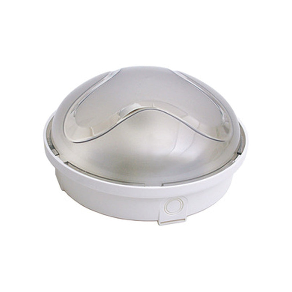 Plafoniera tonda in materiale termoplastico - Bianco by CeramicStore | Lo specialista del tuo bagno