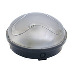 Plafoniera tonda in materiale termoplastico - Nero by CeramicStore | Lo specialista del tuo bagno