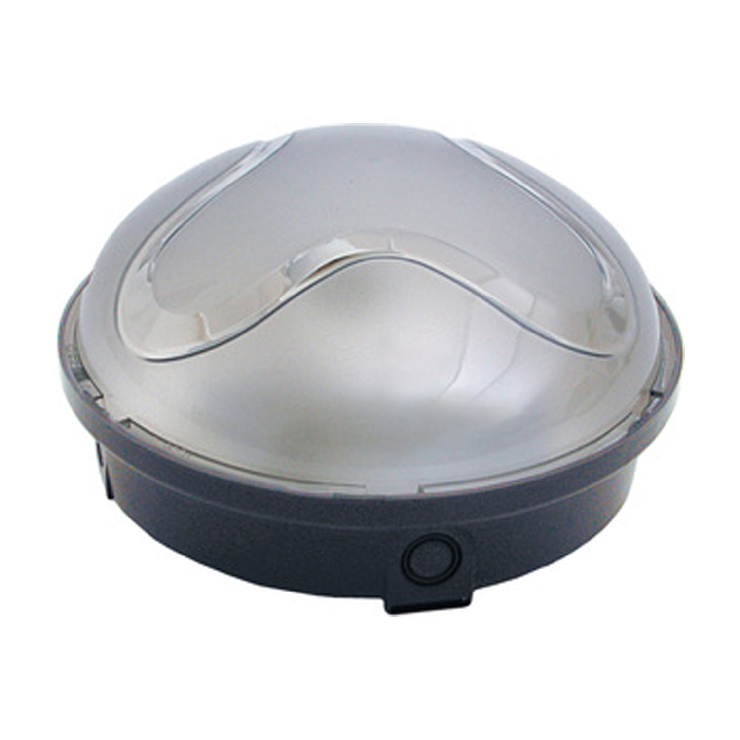 Plafoniera tonda in materiale termoplastico - Nero by CeramicStore | Lo specialista del tuo bagno