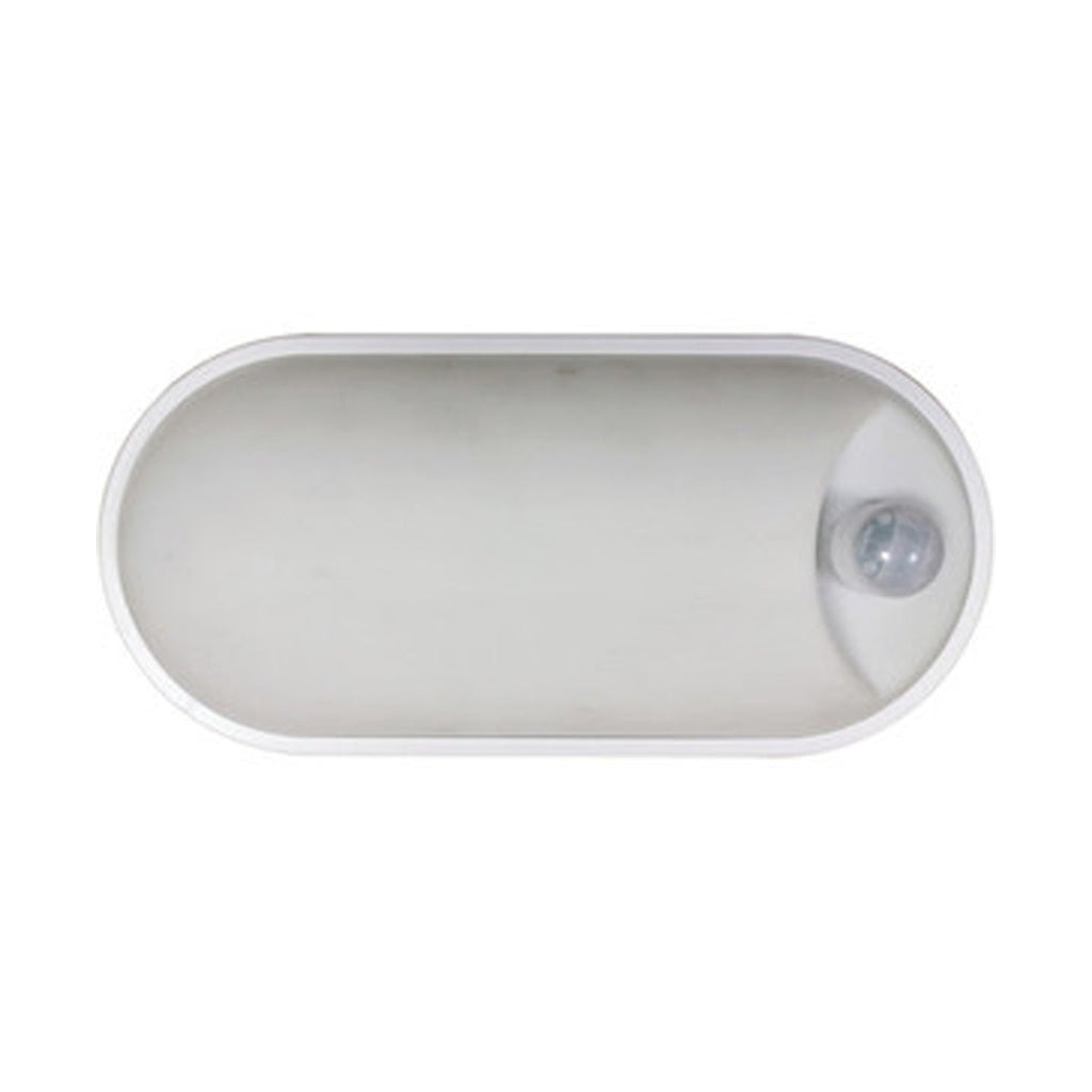 Plafoniera Led ovale con sensore - Bianco by CeramicStore | Lo specialista del tuo bagno