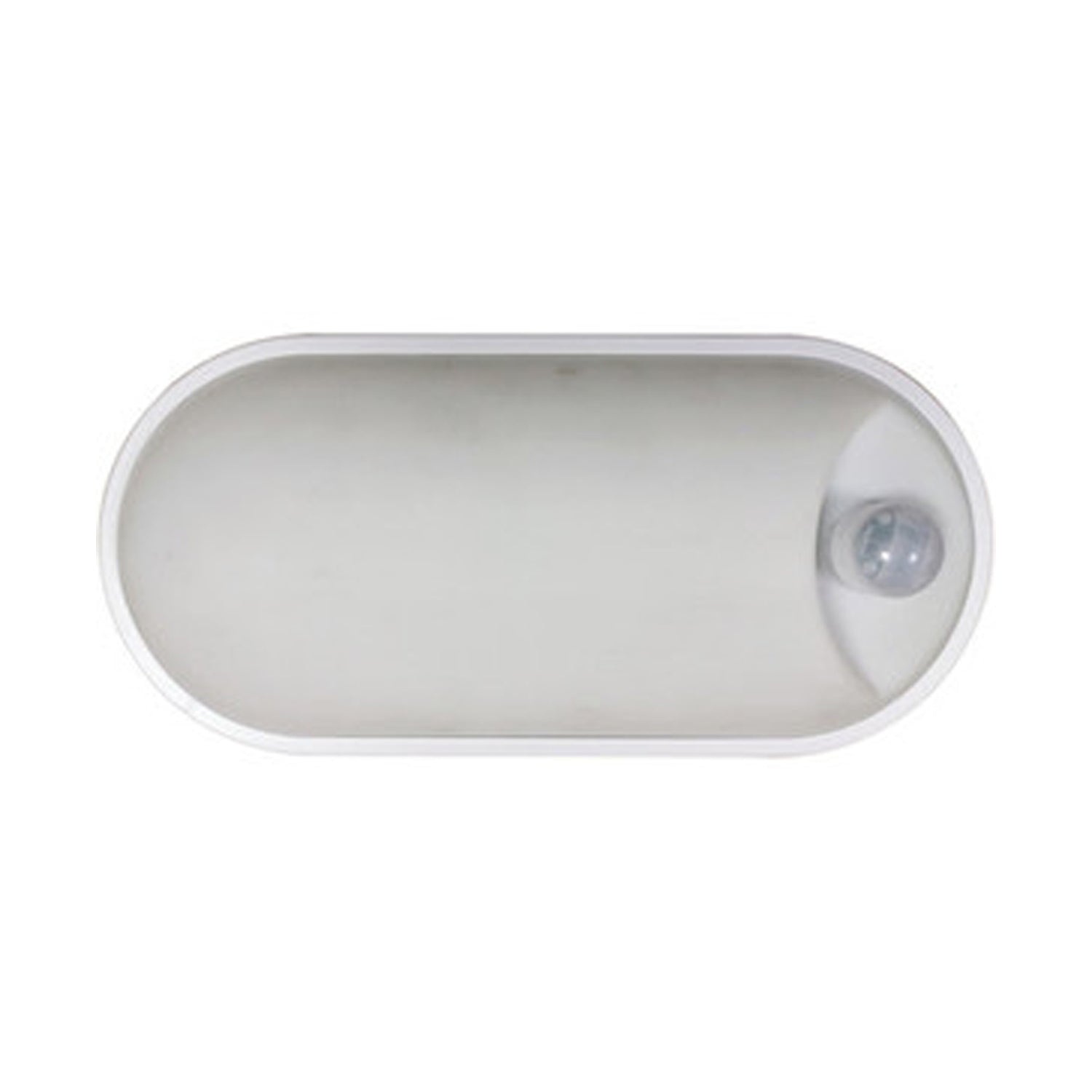 Plafoniera Led ovale con sensore - Bianco by CeramicStore | Lo specialista del tuo bagno