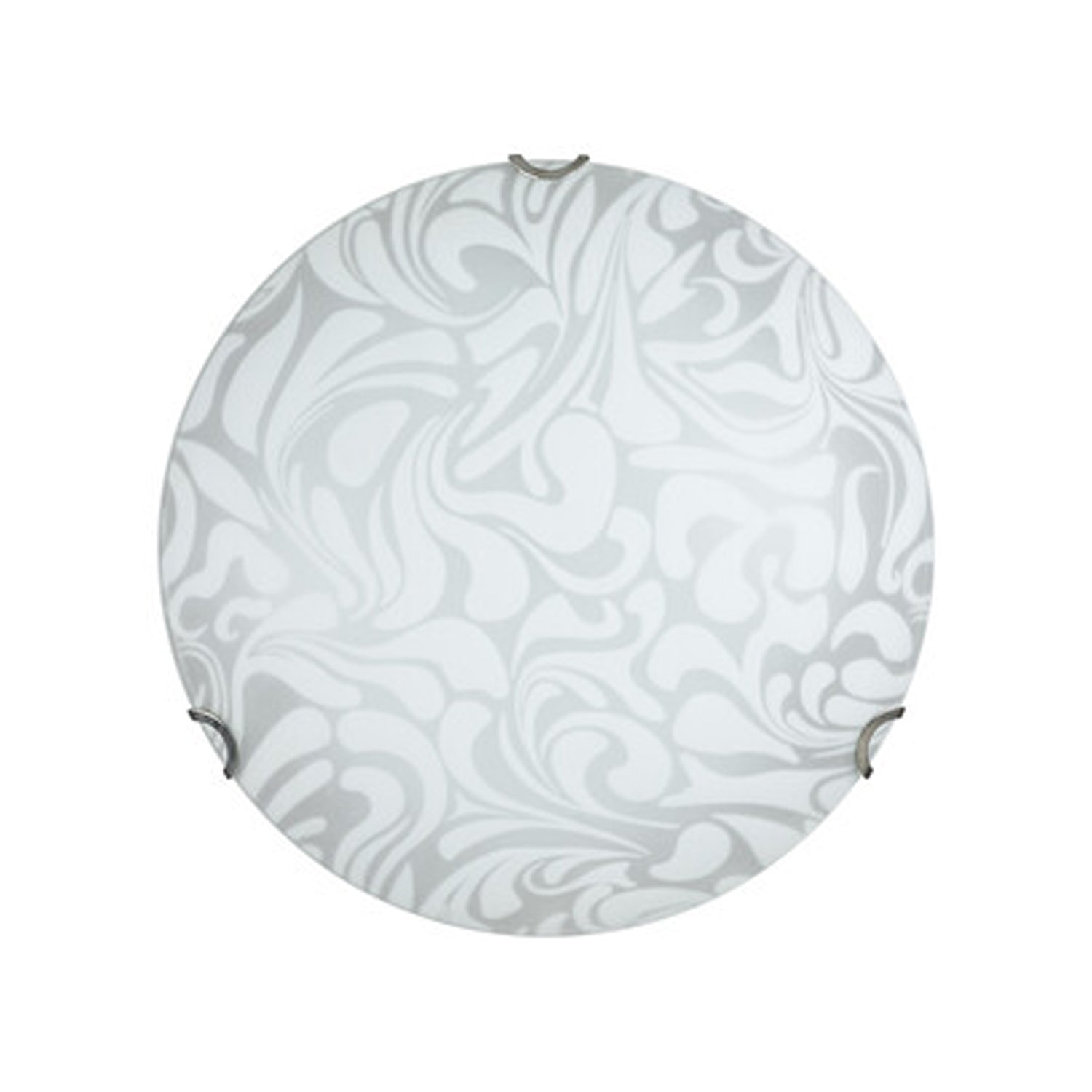 Plafoniera Daniel 30 in metallo - Bianco/Cromo by CeramicStore | Lo specialista del tuo bagno