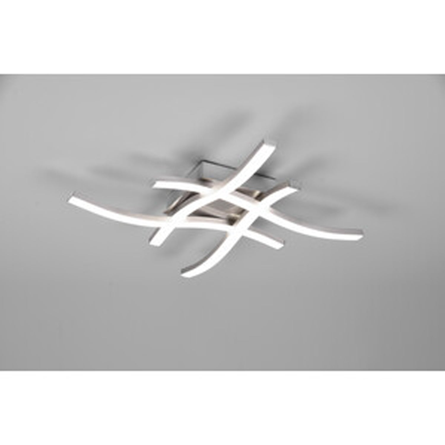  Plafoniera Led Route a 4 luci in Acciaio satinato by CeramicStore | Lo specialista del tuo bagno