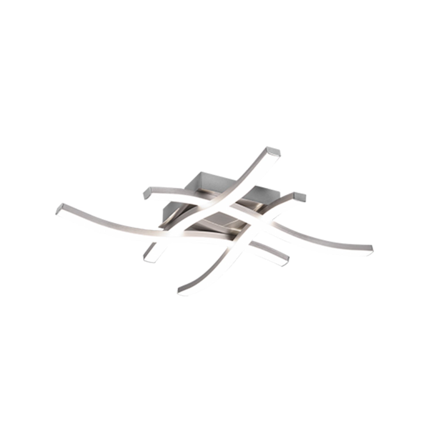 Plafoniera Led Route a 4 luci in Acciaio satinato by CeramicStore | Lo specialista del tuo bagno